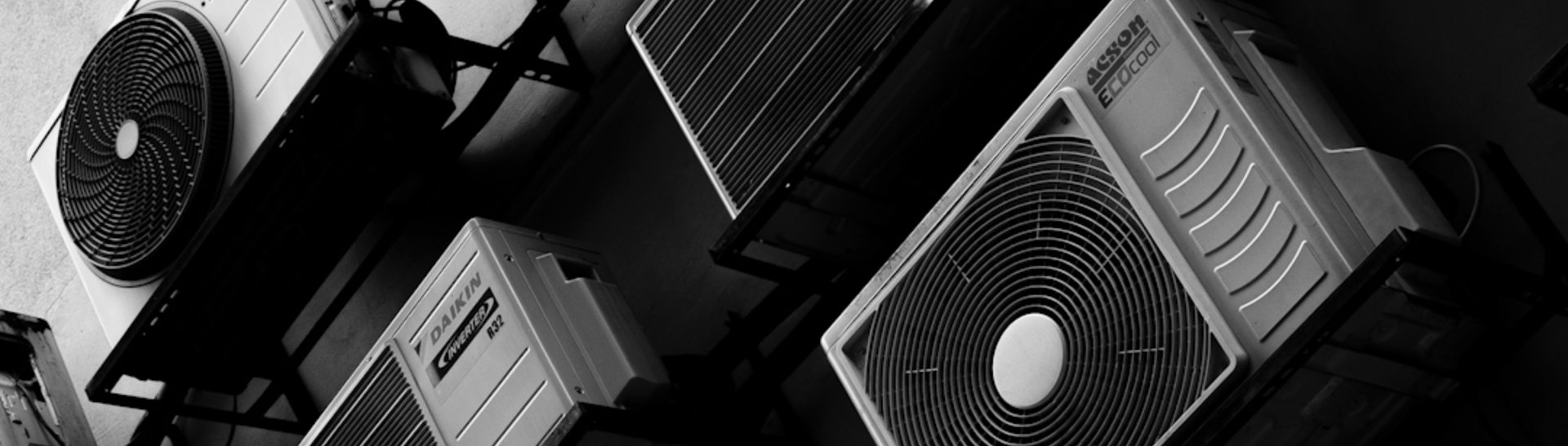 multiple-air-conditioning-units-mounted-on-a-wall.jpg Multiple air conditioning units mounted on a wall